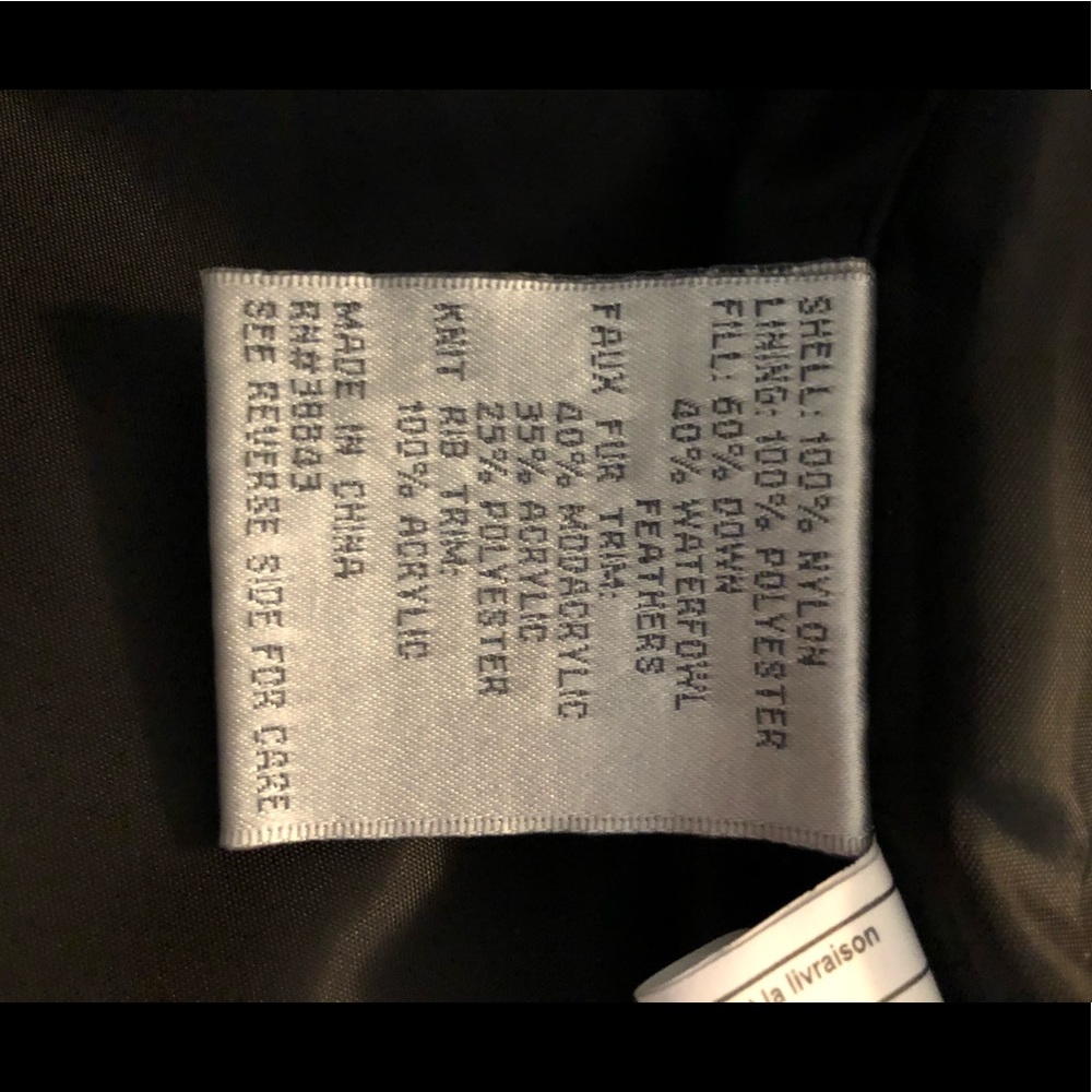Larry Levine Down Winter Puffer Jacket Coat nwot - Picture 4 of 4
